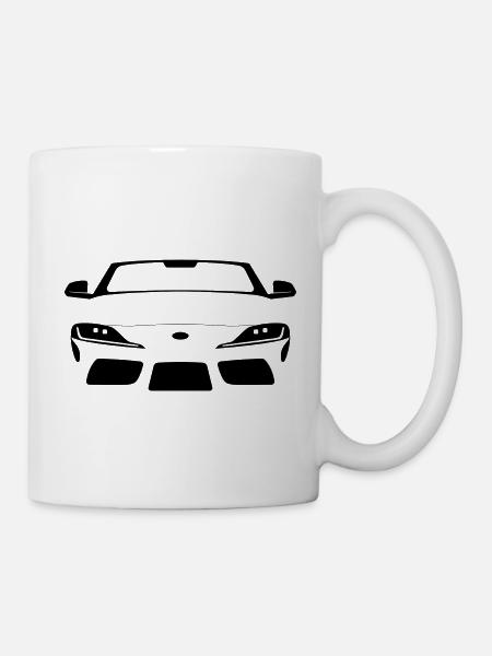 Sportauto MK5 Rennauto JDM Japan Racing Drift Fast - Tasse - Weiß