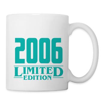 2006 Limited Edition Birthday Design - Mug - white - Right