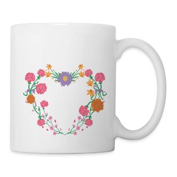 Pretty In Pink - Tasse - Weiß - Rechts