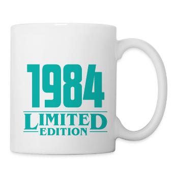1984 Limited Edition Birthday Design - Mug - white - Right
