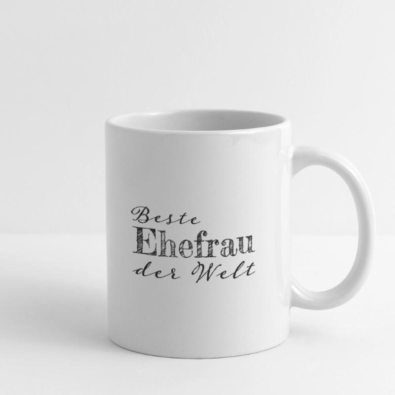 Ehefrau Ehemann Ehepaar Geschenk Tasse