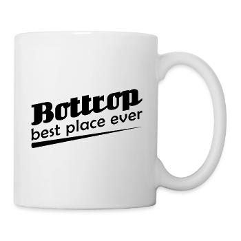 Bottrop - Stadt best place ever - Tasse - Weiß - Rechts