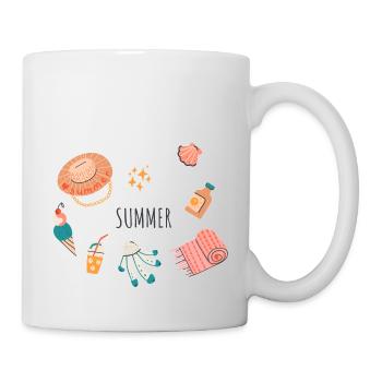 Sommer für alle - Tasse - Weiß - Rechts