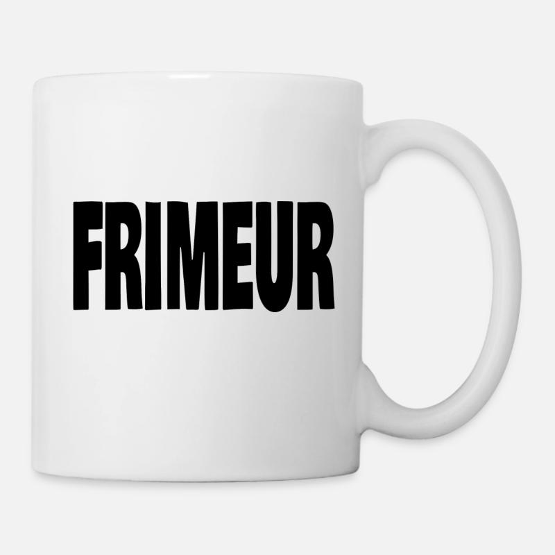 frimeur - Mug blanc - blanc