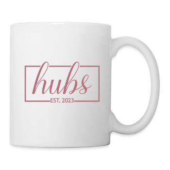 Hubs Est. 2023 Engagement For Groom's Wedding Gift - Mug - white - Right