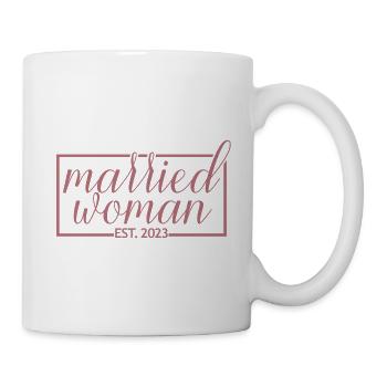2023 Brautdusche Hochzeitsgeschenk - Tasse - Weiß - Rechts