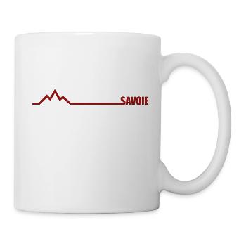 Savoie paysage montagnes - Mug blanc - blanc - Droite