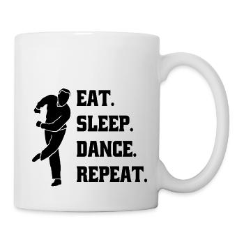 Dancing Hobby Dancer Sport Gift Dance Sport - Mug - white - Right
