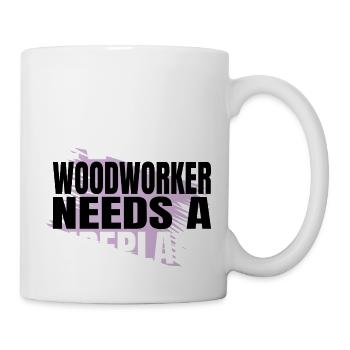 arboriculturist funny carpenter present idea love - Tasse - Weiß - Rechts