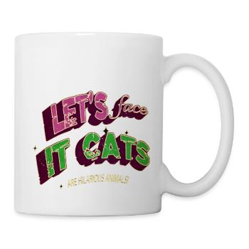 avocados rainbow cat jokes - Mug - white - Right