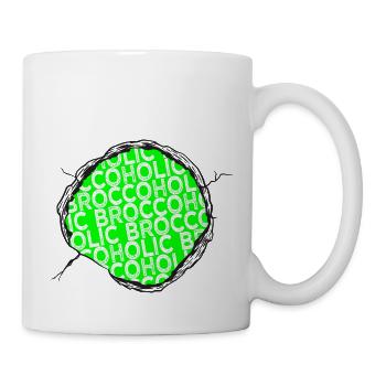 vegetable vegetarian bday jokes vegan meal - Mug - white - Right