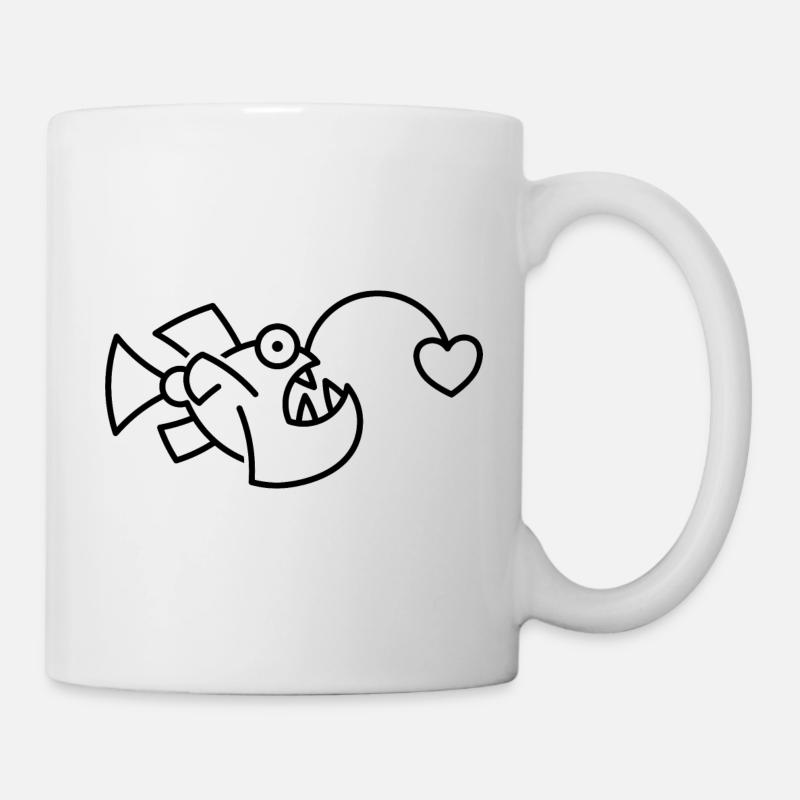 Baudroie - Mug blanc - blanc