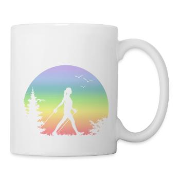 Marche - Mug blanc - blanc - Droite