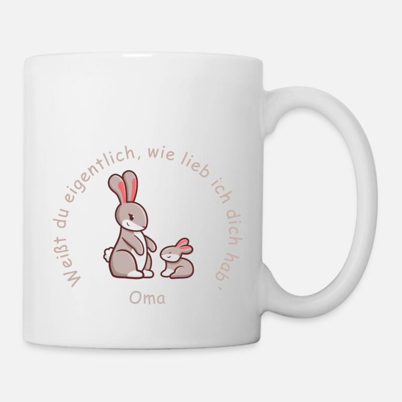 Oma, Großmutter | lieb haben - Tasse - Weiß