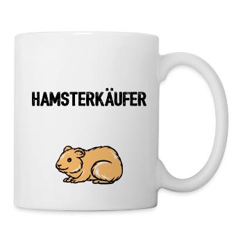 hamsterkaeufer - Tasse - Weiß - Rechts