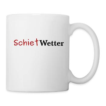 SchietWetter - Tasse - Weiß - Rechts