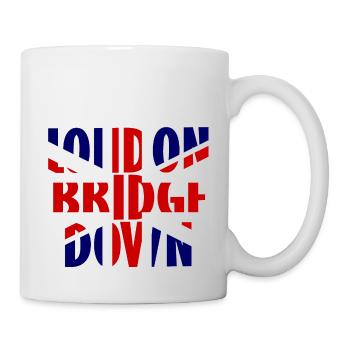 London Bridge Down zum Gedenken an Queen Elizabeth - Tasse - Weiß - Rechts