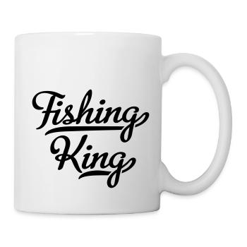 pêche - Mug blanc - blanc - Droite