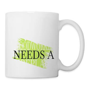 drôle de charpentier sexy charpentier tshirts déclaration - Mug blanc - blanc - Droite