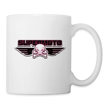 SUPER MOTO Pirates pink - Mug - white - Right