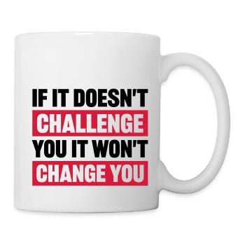 Workout Fitness Motivation Quote - Mug - white - Right