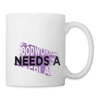 dictons charpentier sweats à capuche et sweat-shirts cutter - Mug blanc - blanc - Droite