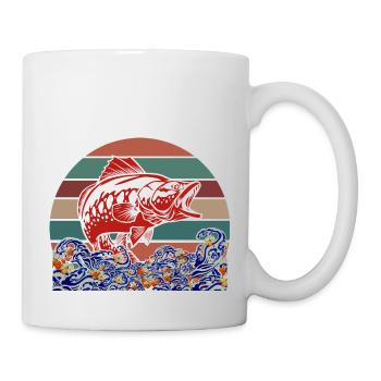 Fischer - Tasse - Weiß - Rechts