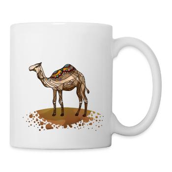 Chameau - Mug blanc - blanc - Droite