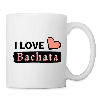 J’aime la bachata - Mug blanc - blanc - Droite
