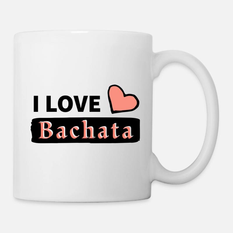 J’aime la bachata - Mug blanc - blanc