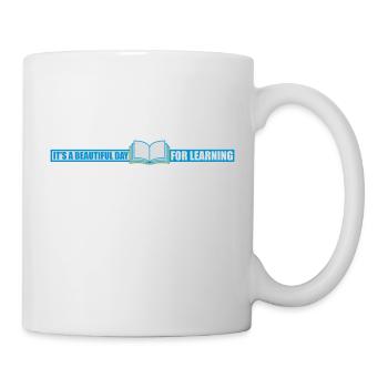 beautiful day for learning - Mug - white - Right