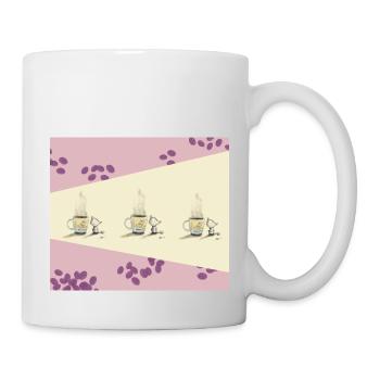 Rose d'Abeilles grandiose kitchen items with heart - Mug - white - Right