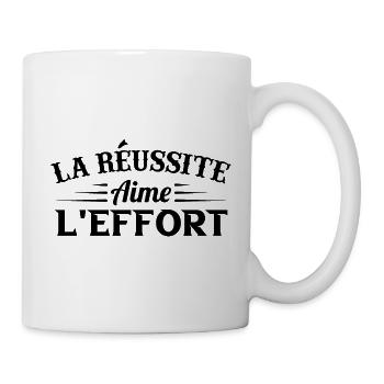 Success loves effort Oldies N - Mug - white - Right