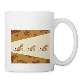 Rose d'Abeilles grandiose kitchen items with heart - Mug - white - Right