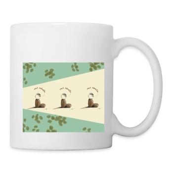 La cuisine grandiose avec cœur de Rose d’Abeille - Mug blanc - blanc - Droite