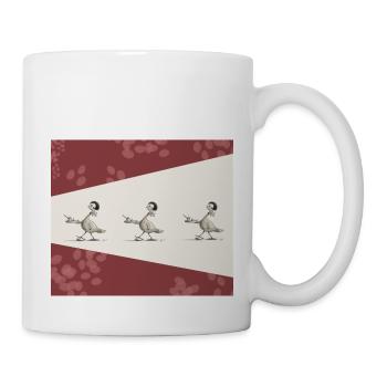 La cuisine grandiose avec cœur de Rose d’Abeille - Mug blanc - blanc - Droite