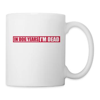 in dog years Dead - Mug - white - Right