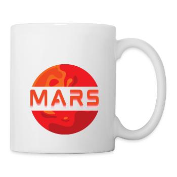 Mission MARS! - Tasse - Weiß - Rechts