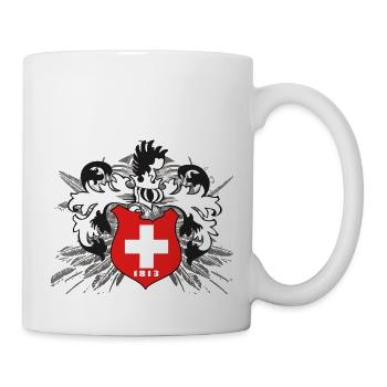 Switzerland T-shirt or hoodie printing and texting - Mug - white - Right