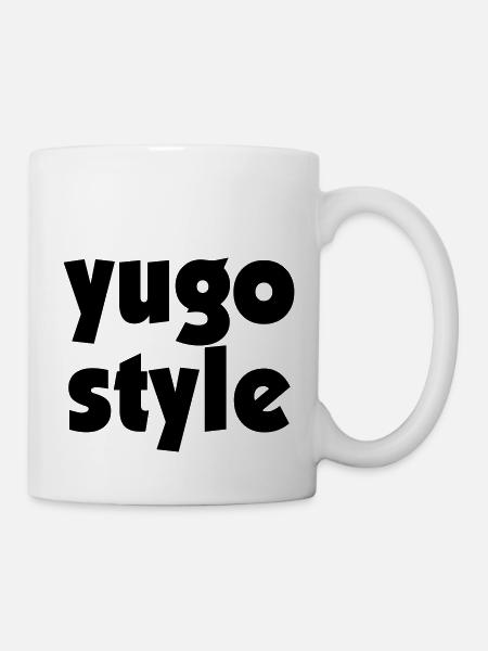yugo style - Tasse - Weiß