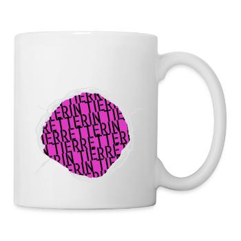 vegan veggie naturschutz gerechtigkeit vegetarier - Tasse - Weiß - Rechts
