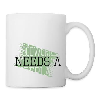 funny quote birthday present job lumberman - Mug - white - Right