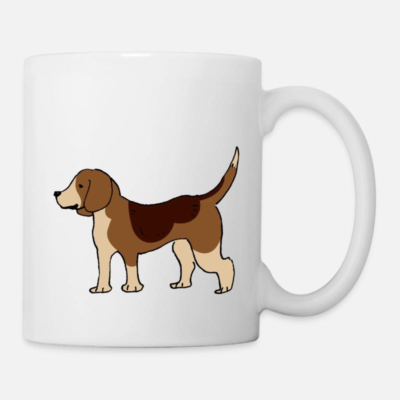 Beagle - Mug - white