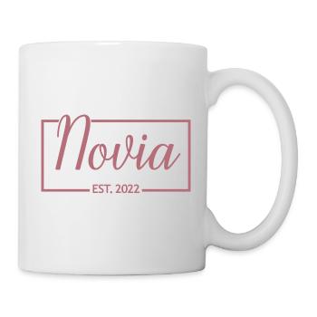 2022 Verlobung Brautdusche Hochzeit - Tasse - Weiß - Rechts