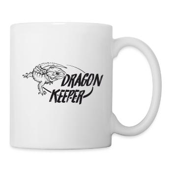 Red Eyed Crocodile Skink Dragon Keeper - Mug - white - Right