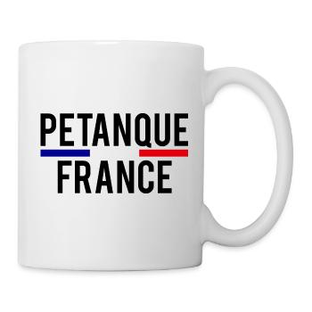 Pétanque France Petanque Frankreich Boule Boccia - Tasse - Weiß - Rechts