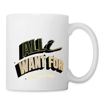 Anti Chaton Dinosaures Big Cat Joke Couples Barbe - Mug blanc - blanc - Droite