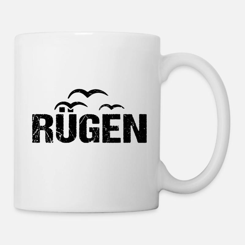 Rügen Ostsee Insel Möwen - Tasse - Weiß