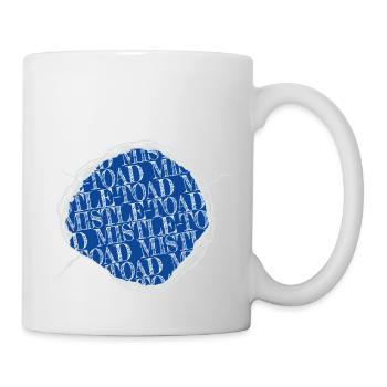 Christmas present present quote gift couples - Mug - white - Right