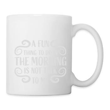 not talk to me - Mug - white - Right